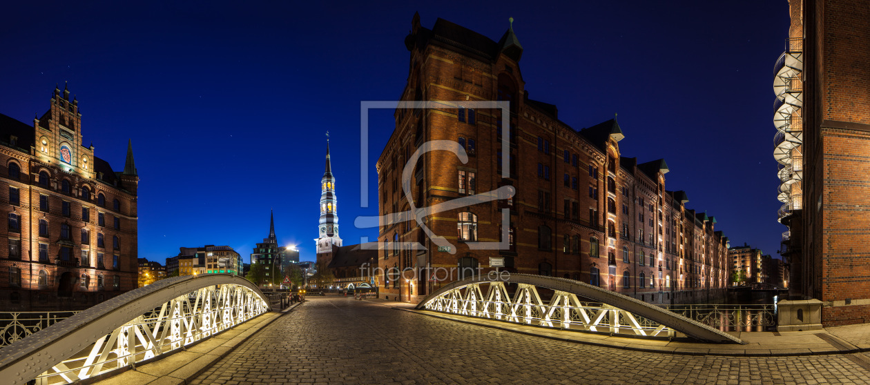 Bild-Nr.: 10955731 Hamburg Speicherstadt - Panorama erstellt von BvuPhotography