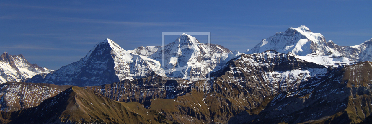 Bild-Nr.: 10958049 Eiger Panorama erstellt von Gerhard Albicker