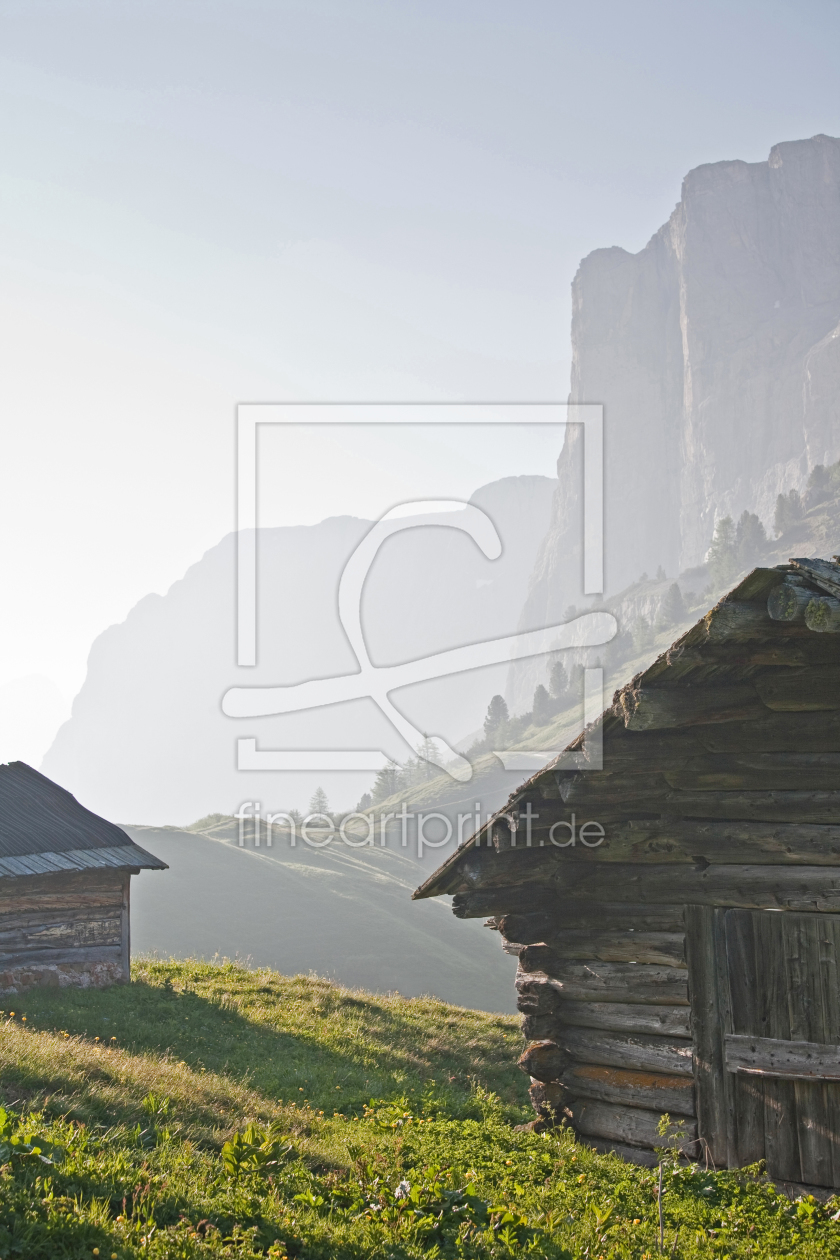 Bild-Nr.: 10962583 Heuhütte im Grödner Tal erstellt von EderHans