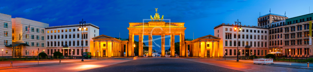 Bild-Nr.: 10969218 Berlin Brandenburger Tor Gigapanorama am Morgen erstellt von Jean Claude Castor