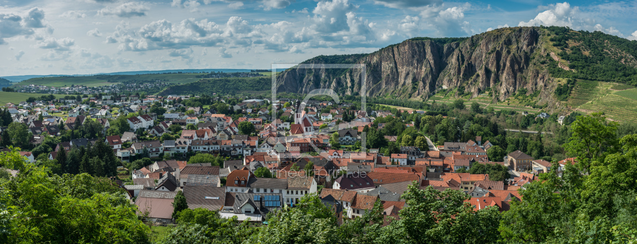 Bild-Nr.: 10972412 Stadt Ebernburg mit Rotenfels erstellt von Erhard Hess