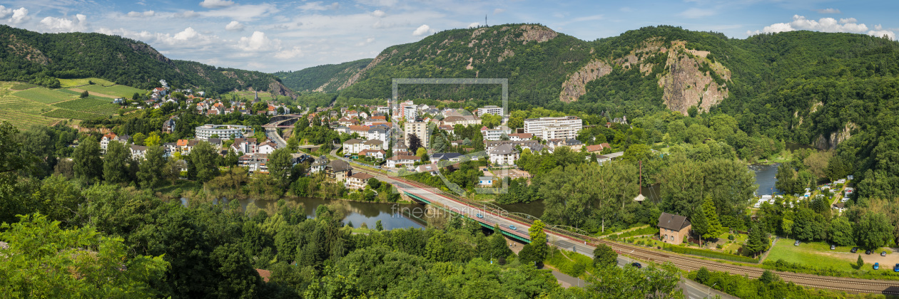 Bild-Nr.: 10972546 Stadt Bad Münster mit Rheingrafenstein erstellt von Erhard Hess