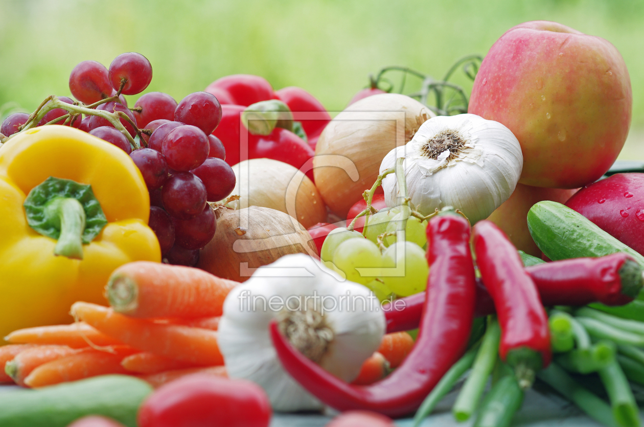 Bild-Nr.: 10972942 Frisches aus dem Garten Obst und Gemüse erstellt von Tanja Riedel