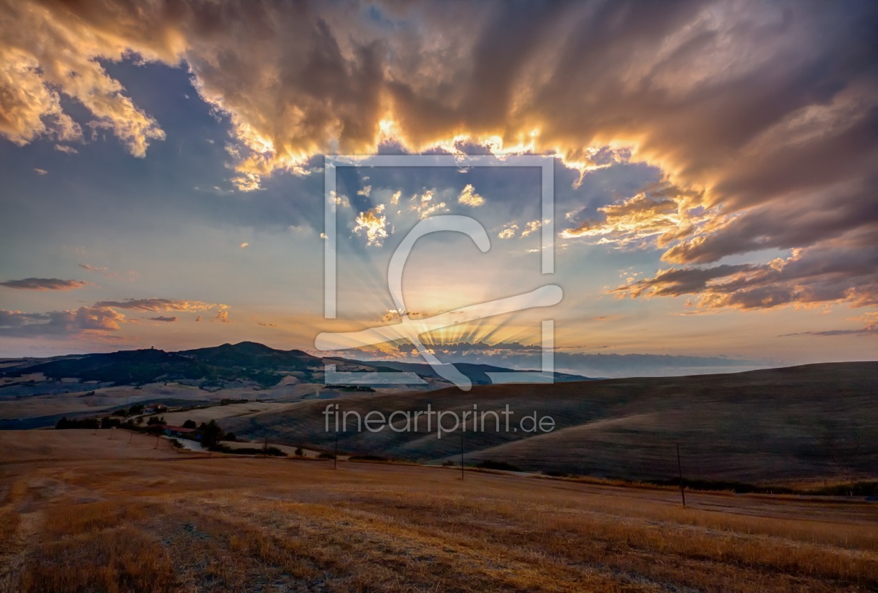 Bild-Nr.: 10973574 Toscany Sunset erstellt von TomKli