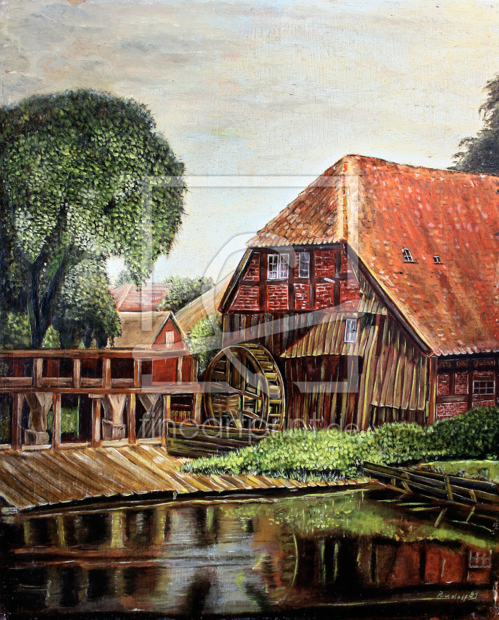 Bild-Nr.: 10974244 Alte Mühle erstellt von ruart