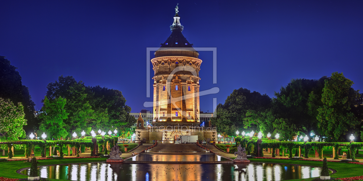 Bild-Nr.: 10979674 Wasserturm Mannheim erstellt von FineArtImages