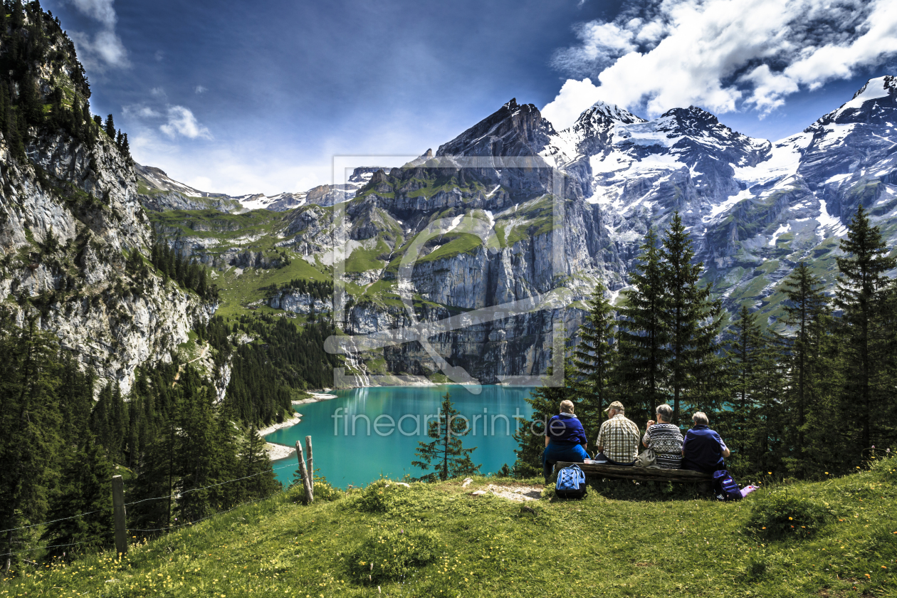 Bild-Nr.: 10985746 Swiss Alps: Oeschinensee Bild-Nr.: 10985746 Swiss Alps: Oeschinensee erstellt von kossity