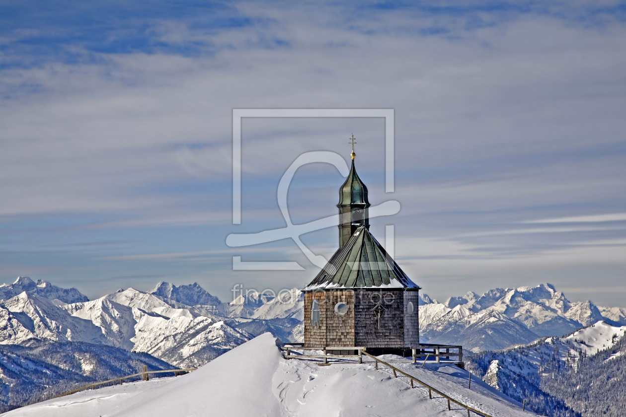 Bild-Nr.: 10989440 Wallbergkapelle im Winter erstellt von EderHans