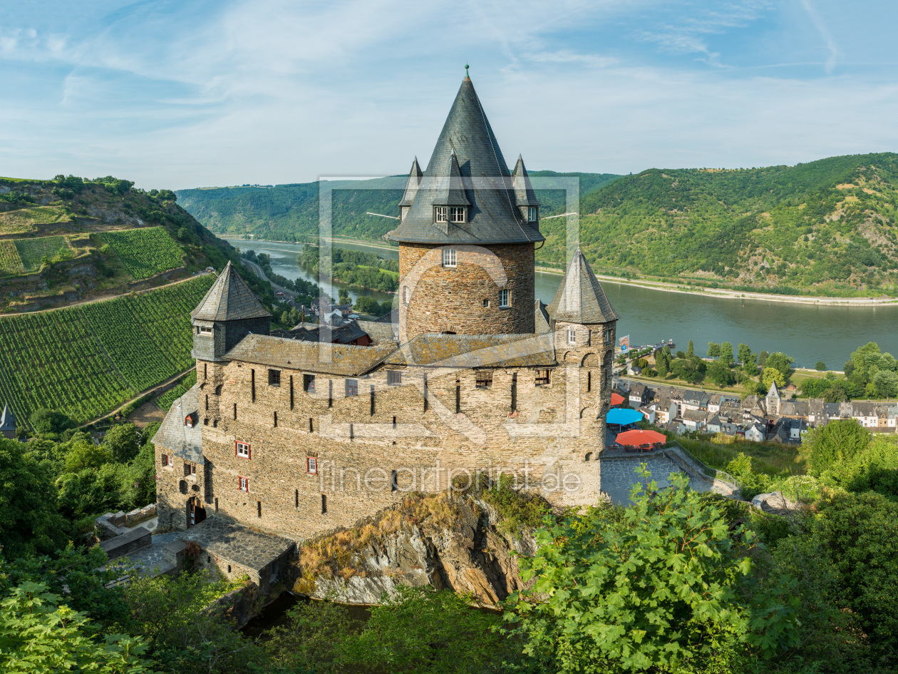 Bild-Nr.: 10992832 Burg Stahleck-Westseite 2 erstellt von Erhard Hess