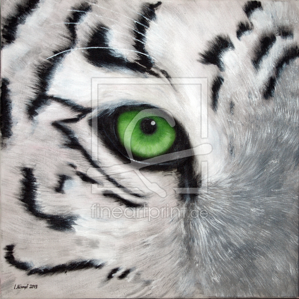 Bild-Nr.: 10997698 Tigerauge Acrylgemälde erstellt von LiDija