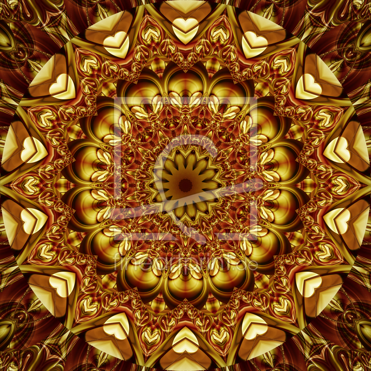 Bild-Nr.: 11002668 Mandala göttliche Liebe erstellt von Christine Bässler