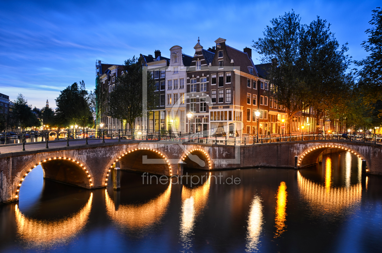 Bild-Nr.: 11005348 Nacht in Amsterdam erstellt von Mapics