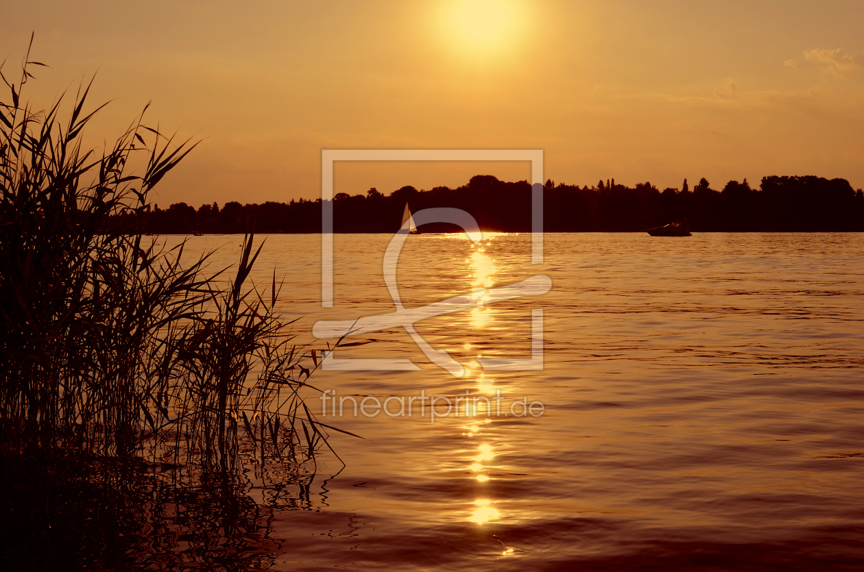 Bild-Nr.: 11010040 Abendstimmung an der Havel erstellt von Atteloi
