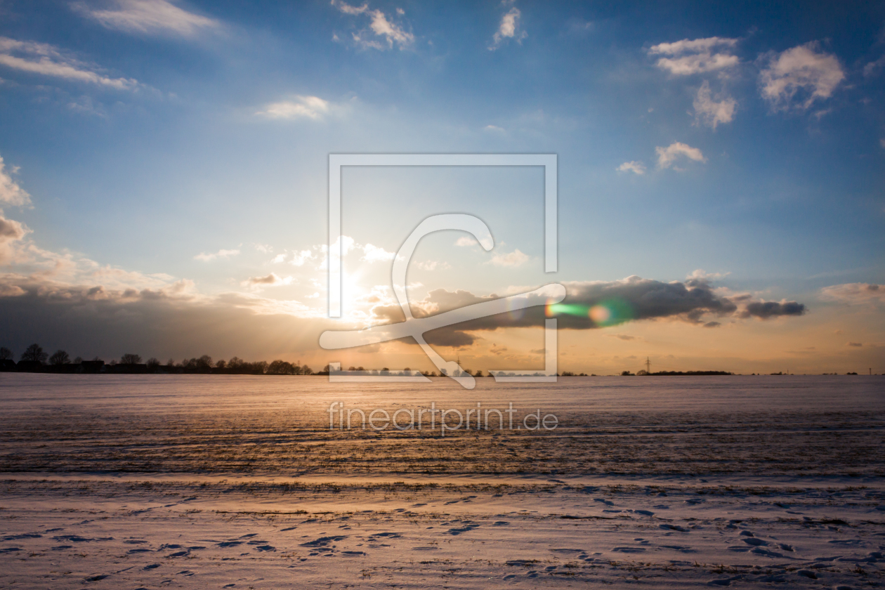 Bild-Nr.: 11026959 Sonnenuntergang im Winter erstellt von Gilidhor