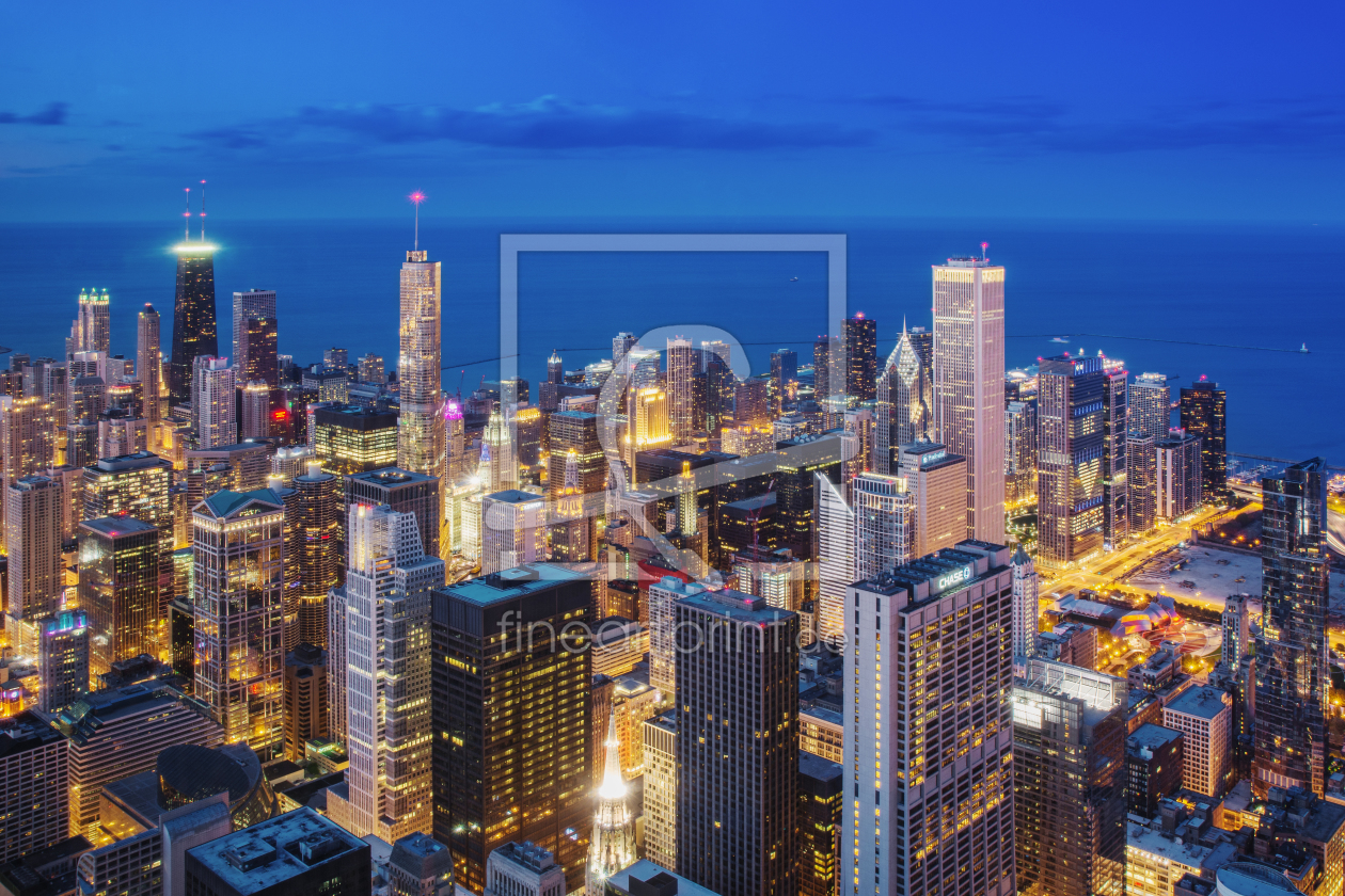 Bild-Nr.: 11029787 Über den Dächern Chicagos erstellt von ph4n7oM