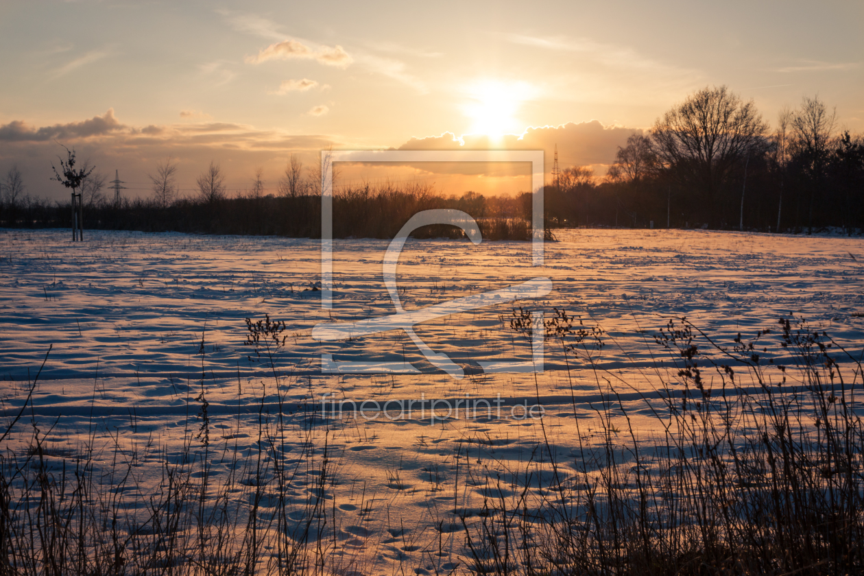 Bild-Nr.: 11029813 Sonnenuntergang im Winter erstellt von Gilidhor