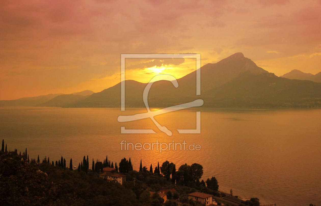 Bild-Nr.: 11032611 Gardasee Sunset erstellt von SusaZoom