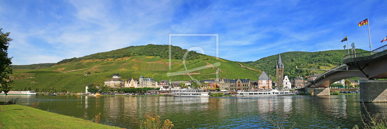 Bild-Nr.: 11037493 Bernkastel Kues links der Brücke erstellt von Mausopardia