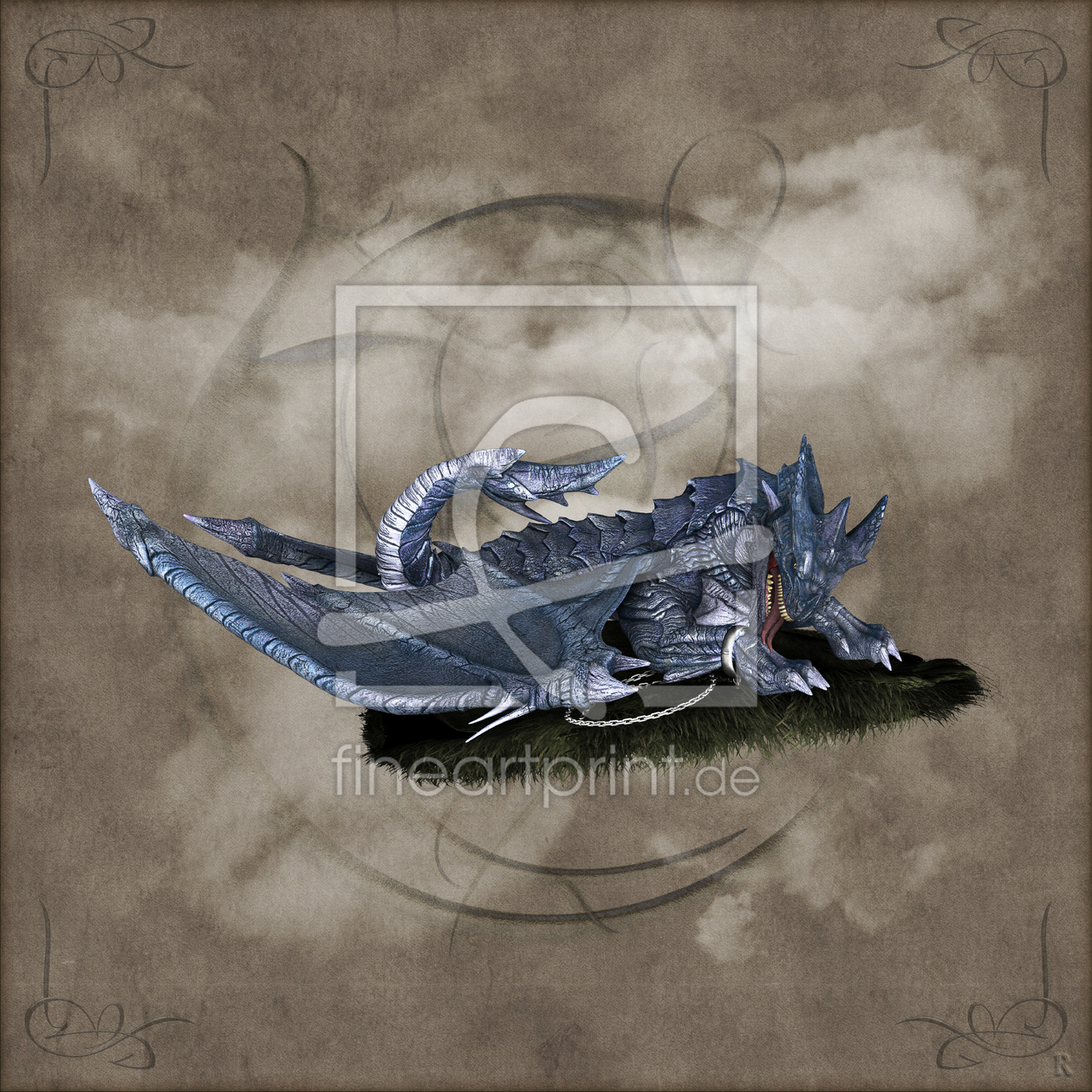 Bild-Nr.: 11038231 swamp dragon -tamed dragons- erstellt von Rabendolch
