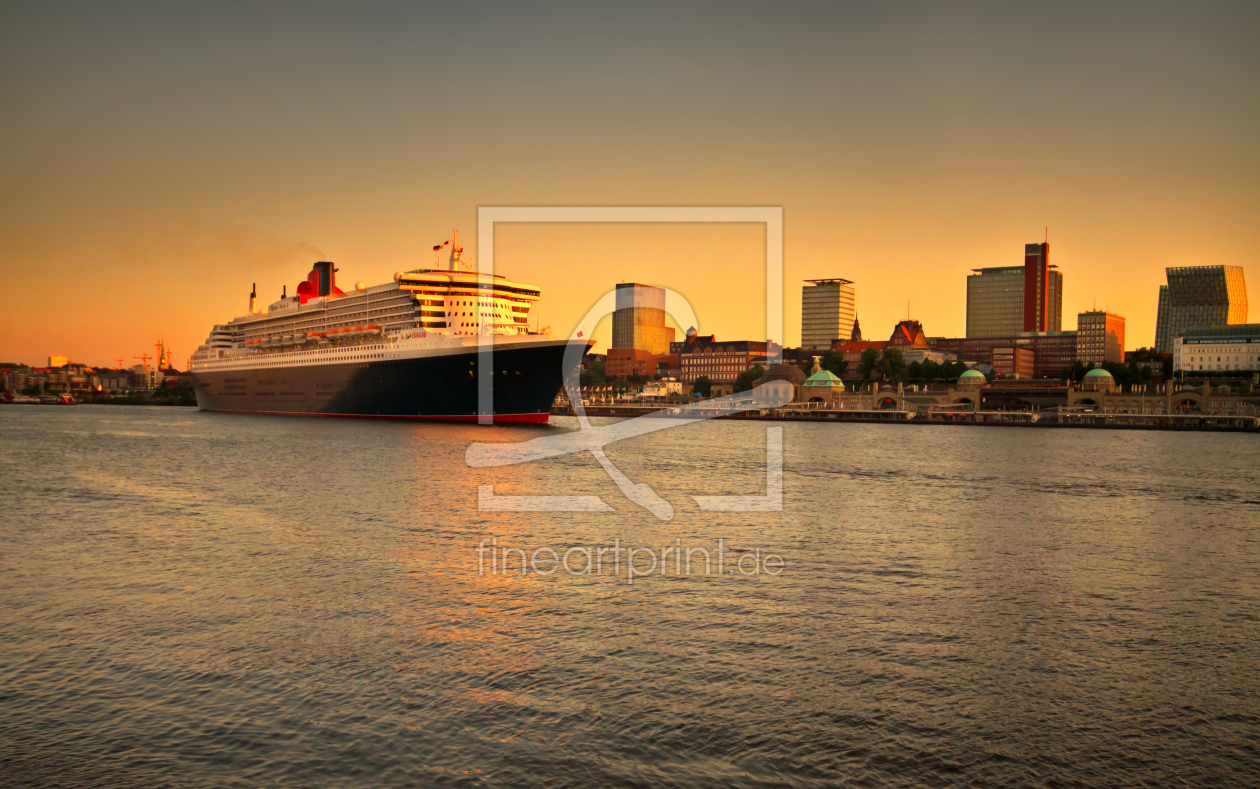 Bild-Nr.: 11044275 Queen Mary II Hamburg erstellt von PhotoArt-Hartmann