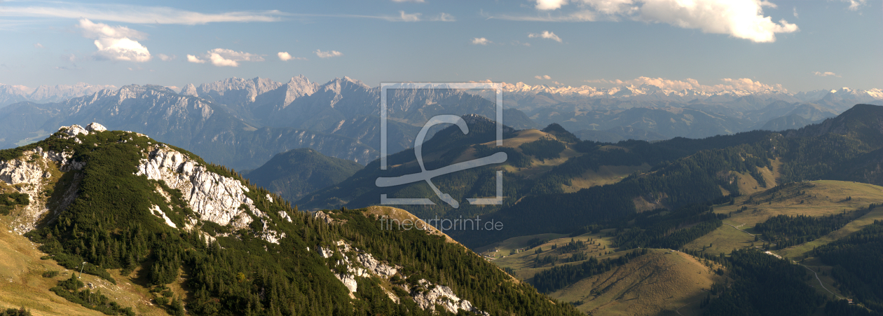 Bild-Nr.: 11047571 Panoramablick auf Kaisergebirge und die Hohen Tauern erstellt von Luchsknipser