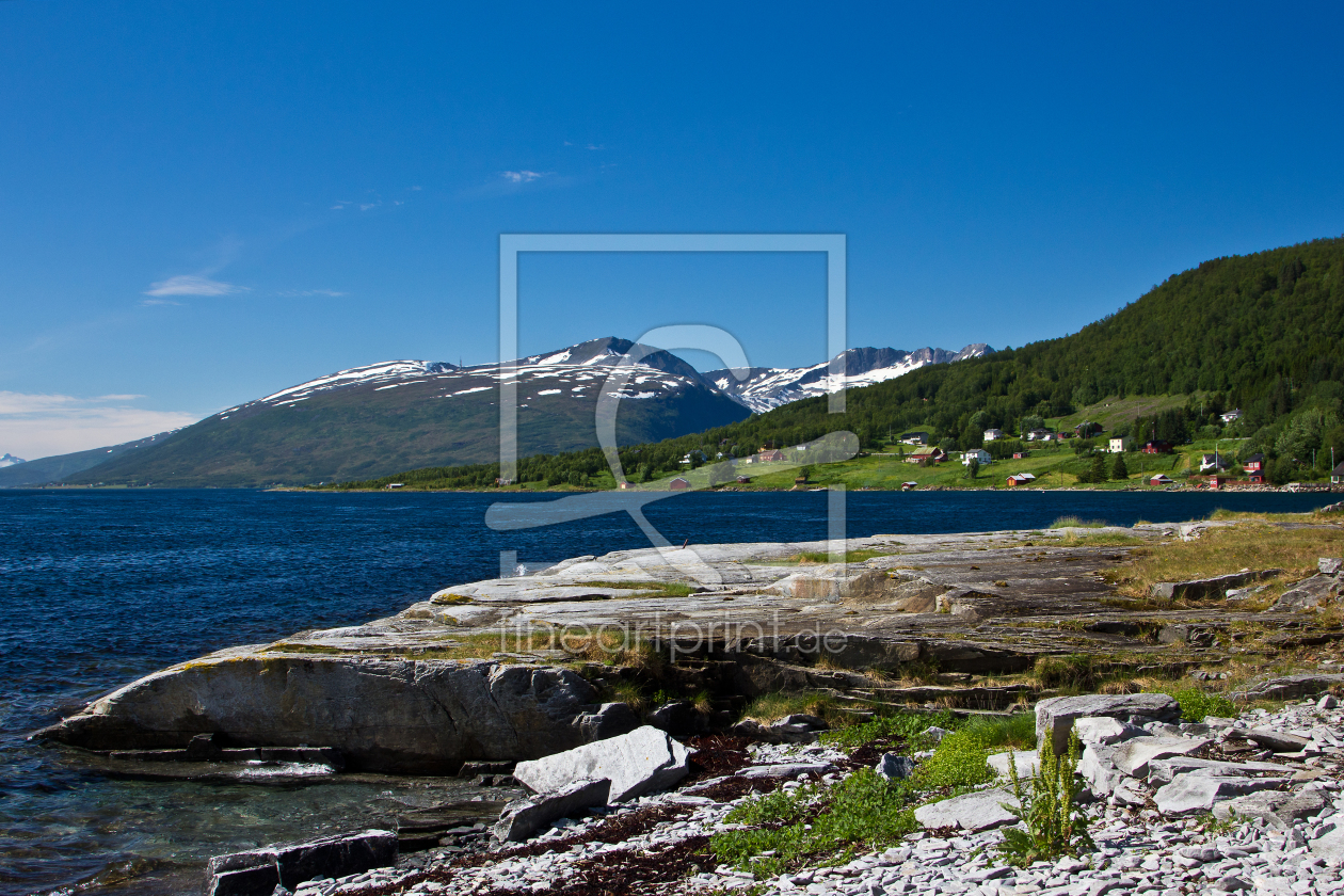 Bild-Nr.: 11058143 Küste auf Kvaløya, Norwegen  erstellt von Anja Schäfer