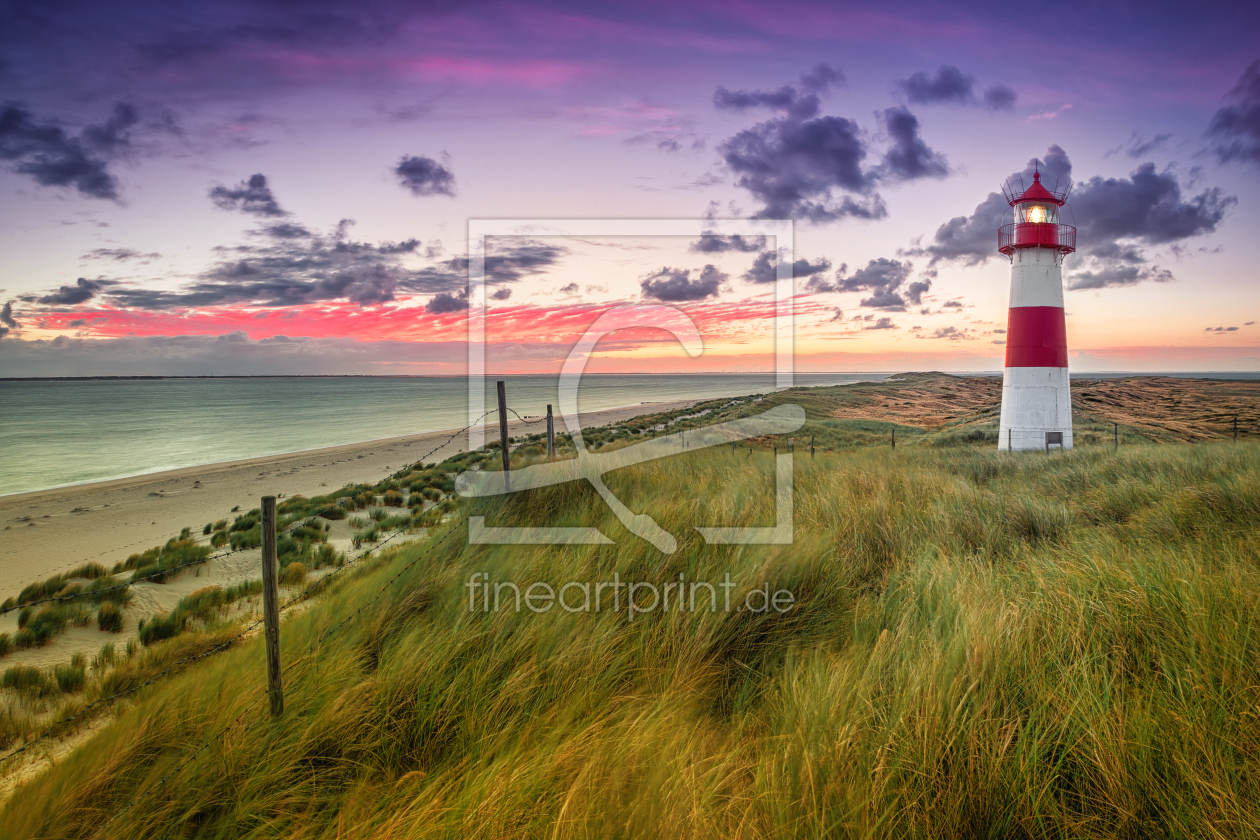 Bild-Nr.: 11058343 Leuchtturm List Ost  Lighthouse List East EllenbogenSylt erstellt von diwiesign