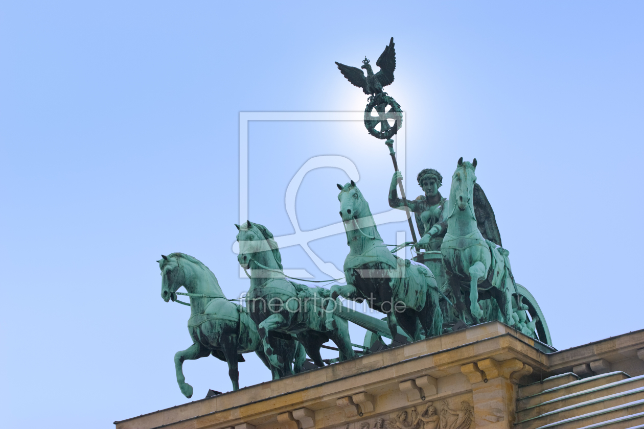 Bild-Nr.: 11058641 Berlin, Quadriga auf dem Brandneburger Tor erstellt von janschuler