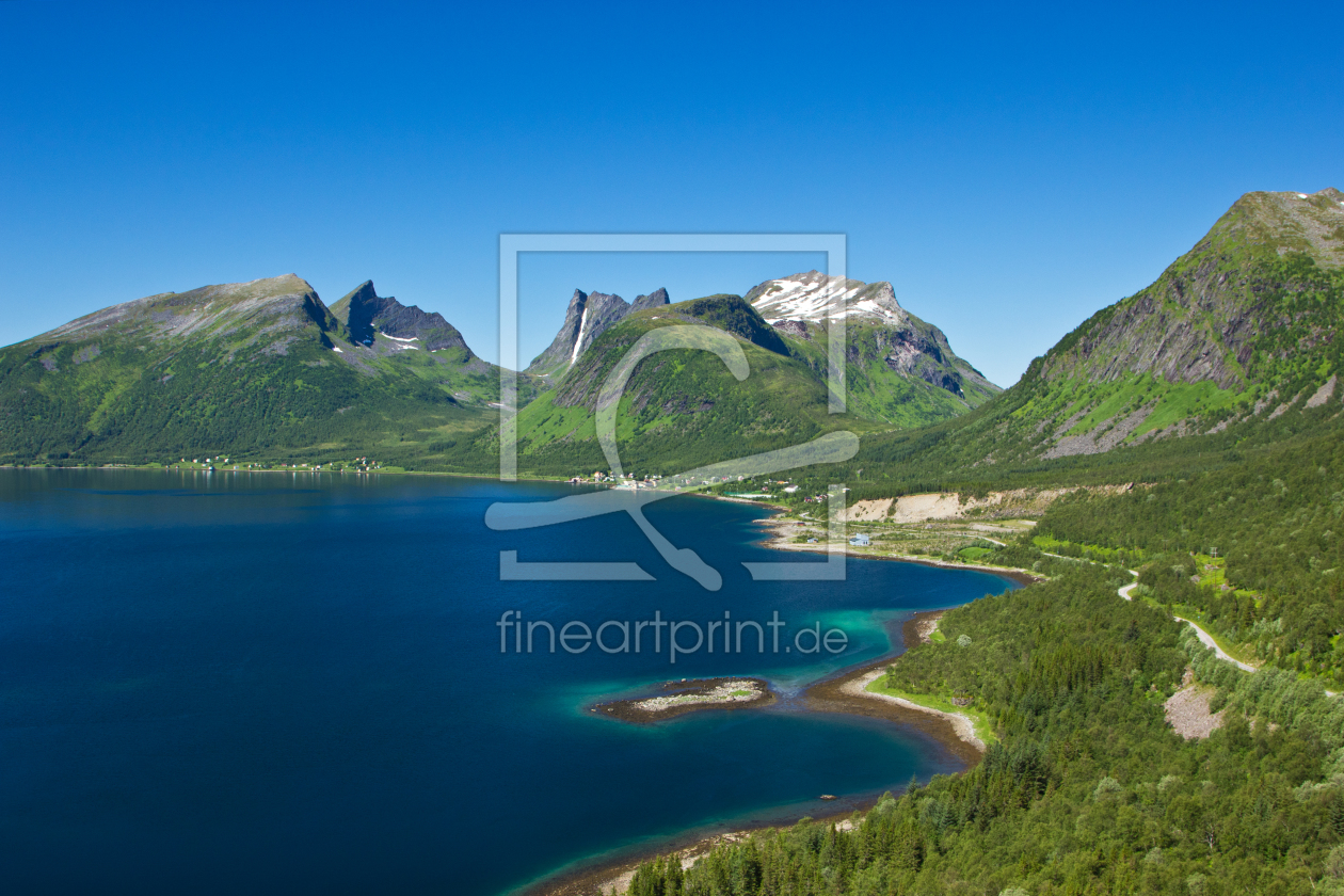 Bild-Nr.: 11061047 Bergsfjord auf Senja erstellt von Anja Schäfer