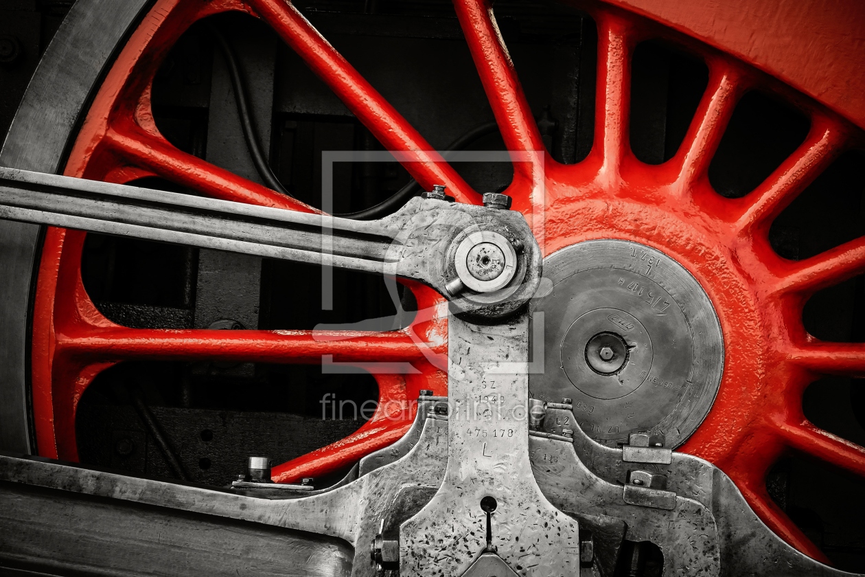 Bild-Nr.: 11067175 Red Wheel erstellt von martend