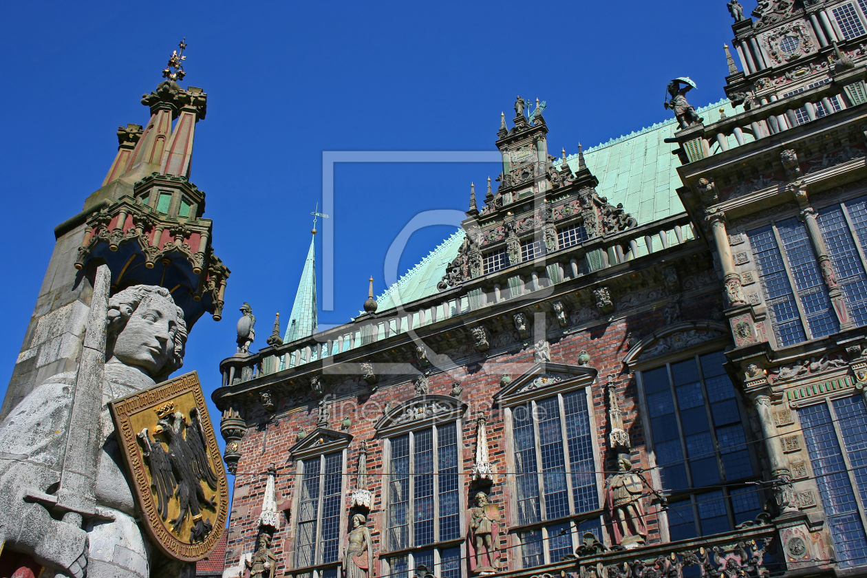 Bild-Nr.: 11067609 Roland von Bremen  Rathaus erstellt von Manuel Schulz