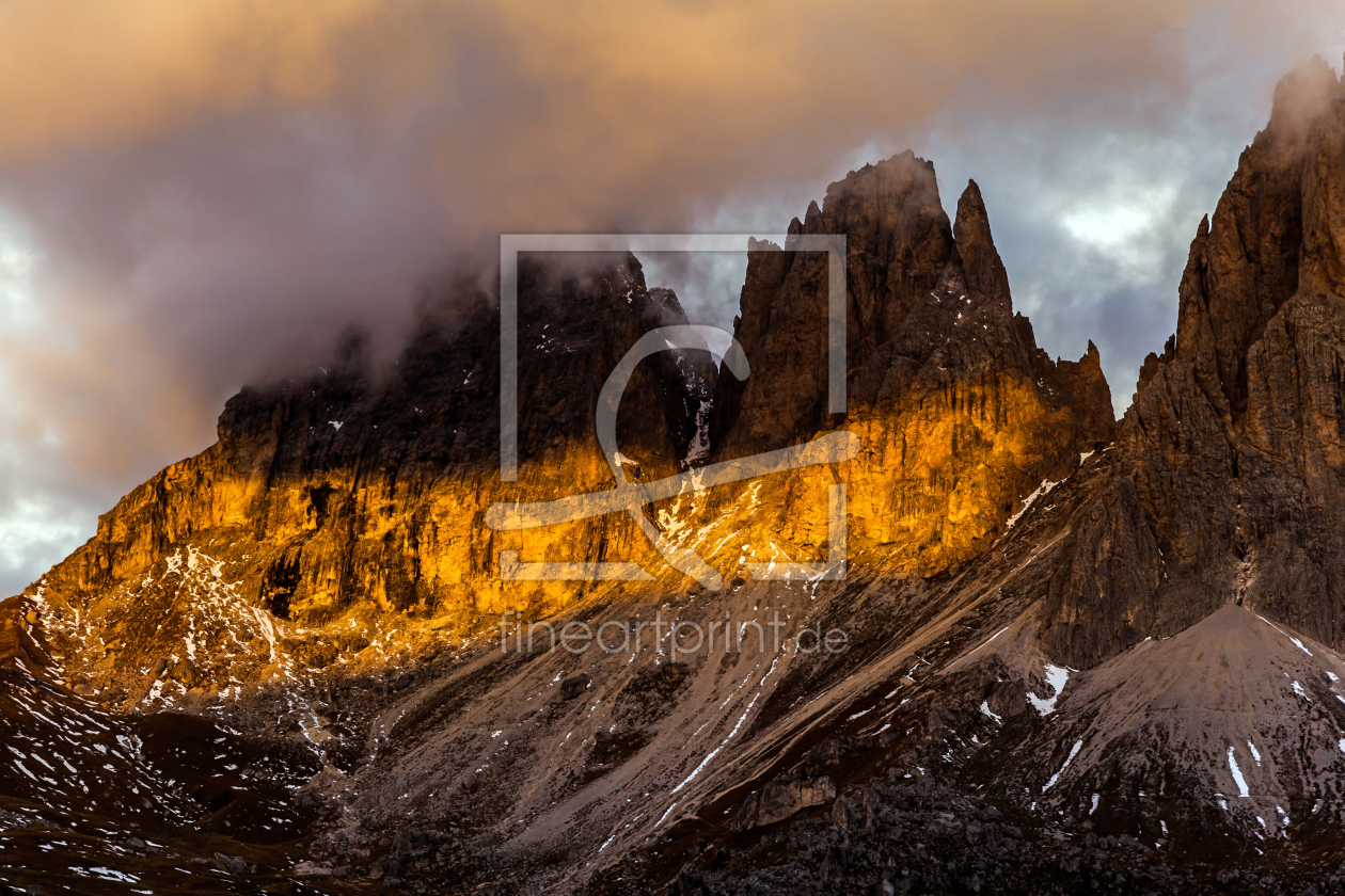 Bild-Nr.: 11072137 Sonnenaufgang Dolomiten erstellt von wompus