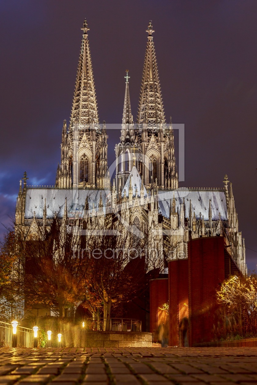 Bild-Nr.: 11077089 Kölner Dom am Abend erstellt von DG-PHOTOGRAPHY