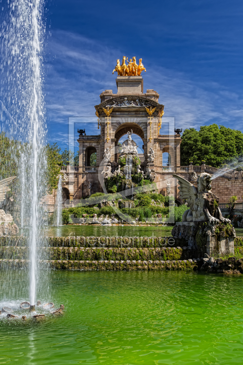 Bild-Nr.: 11081209 Barcelona Brunnen im Zoologischen Garten erstellt von TomKli