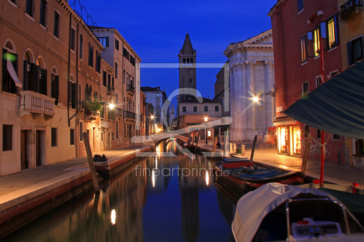 Bild-Nr.: 11098251 Venedig bei Nacht erstellt von Gerhard Albicker