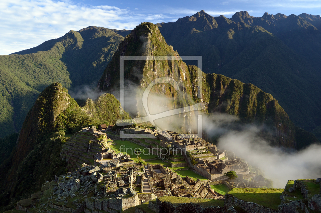 Bild-Nr.: 11099047 Inka-Ruinenstadt Machu Picchu in den Anden, Urubamba-Tal, erstellt von heinze1000