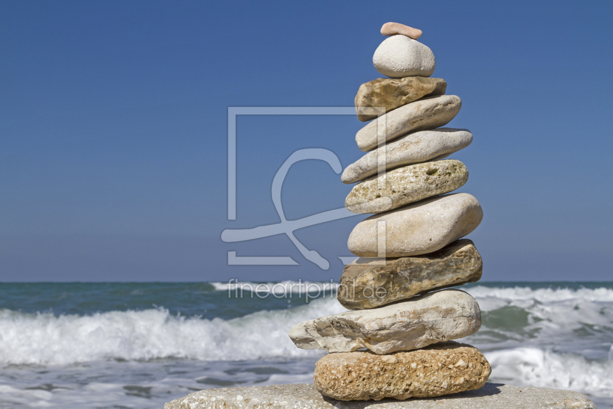 Bild-Nr.: 11102363 Steinturm am Meer erstellt von EderHans