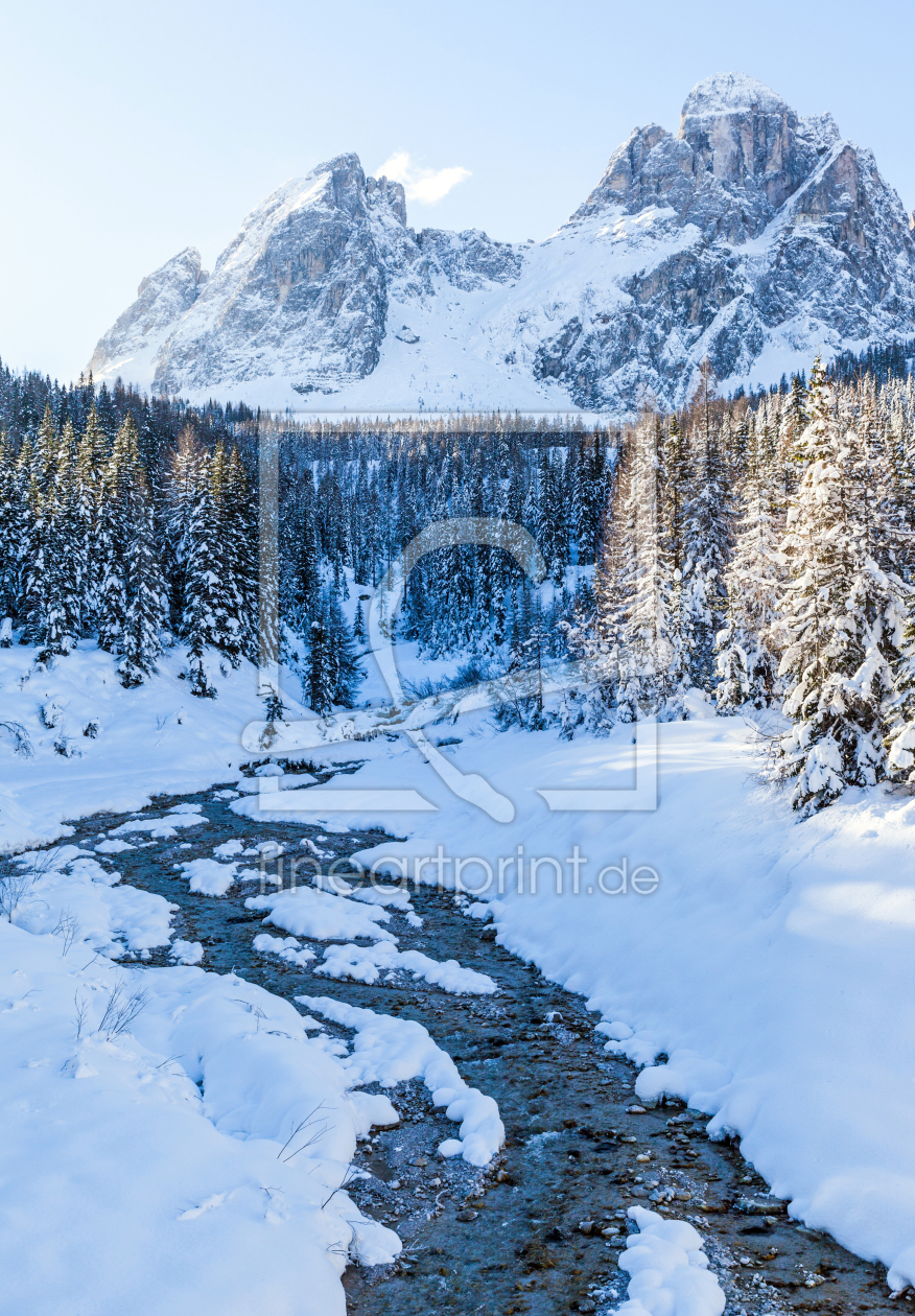 Bild-Nr.: 11110055 Dolomiten - Winterbild erstellt von wompus