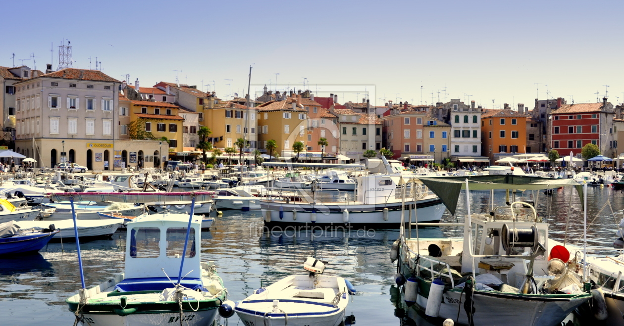 Bild-Nr.: 11110411 Hafen von Rovinj erstellt von GUGIGEI