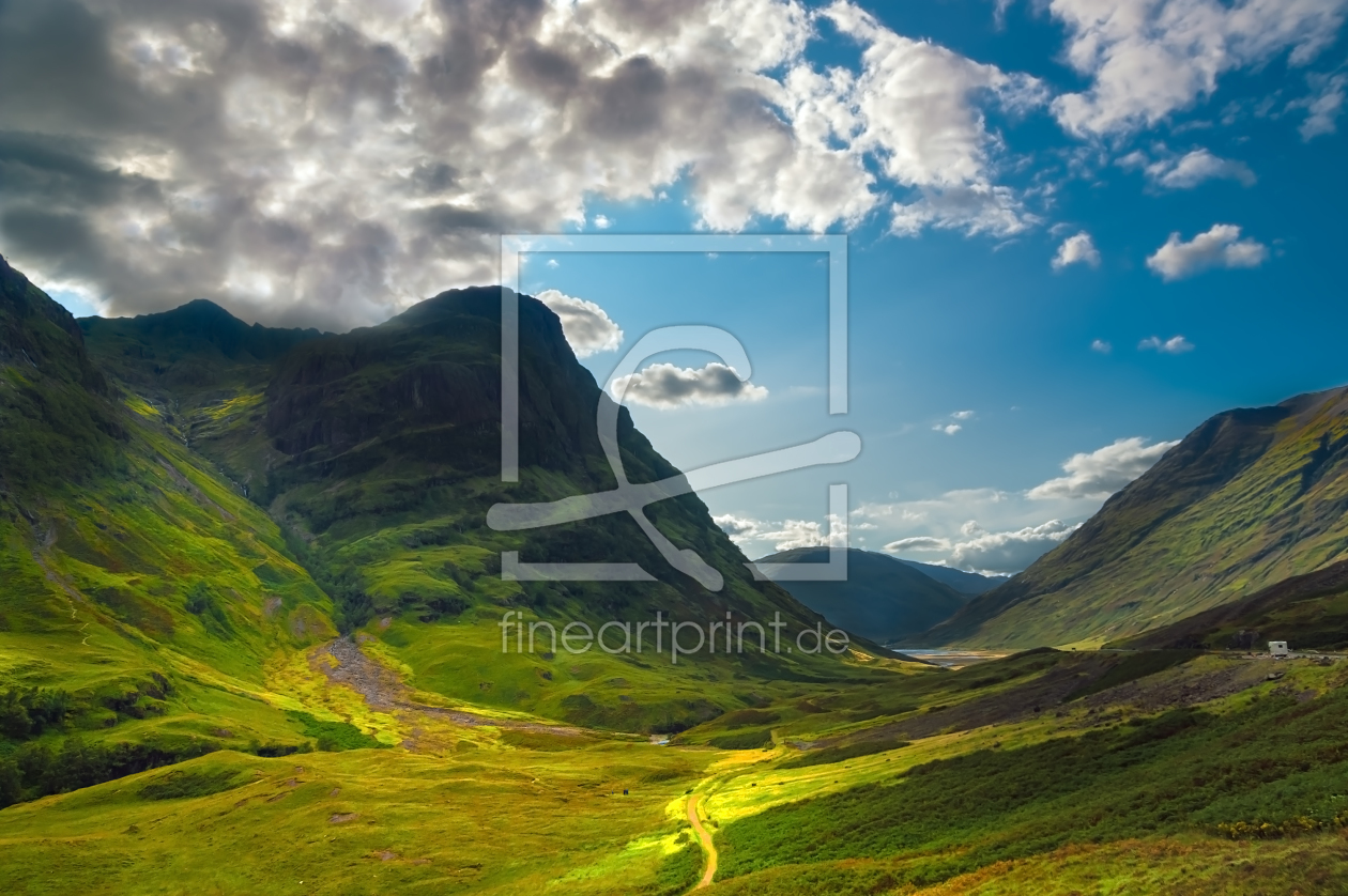 Schottland Glen Coe As A Wallpaper Print 11111533