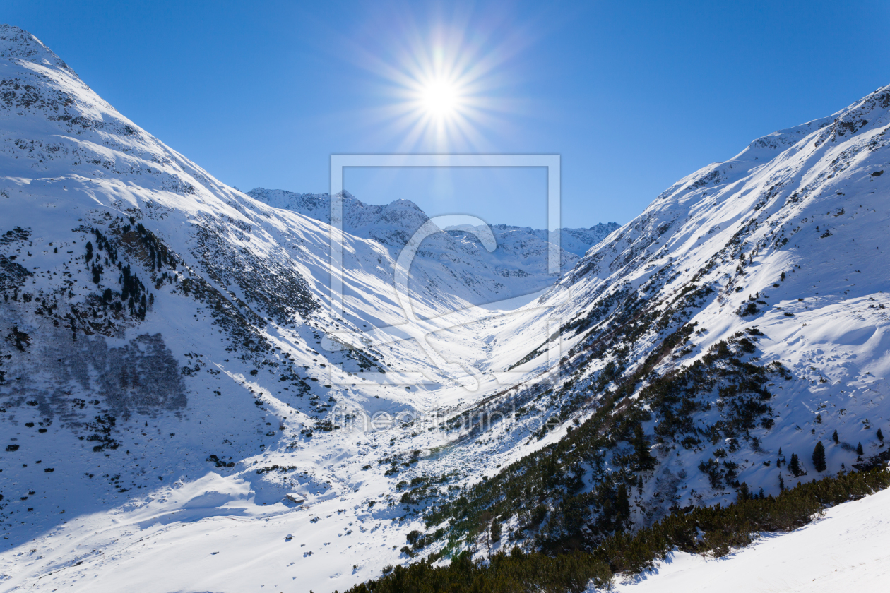 Bild-Nr.: 11113083 Winter am Flüeler Pass III erstellt von wompus