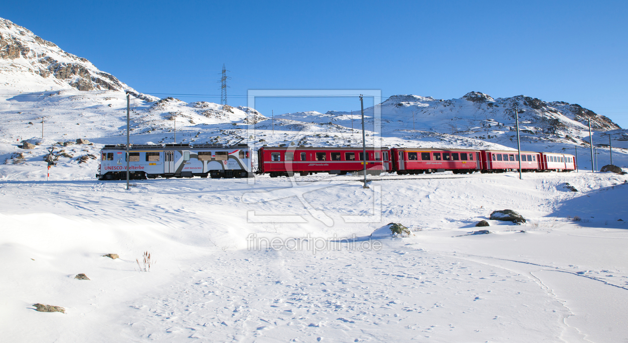 Bild-Nr.: 11113131 Winter am Bernina Pass erstellt von wompus