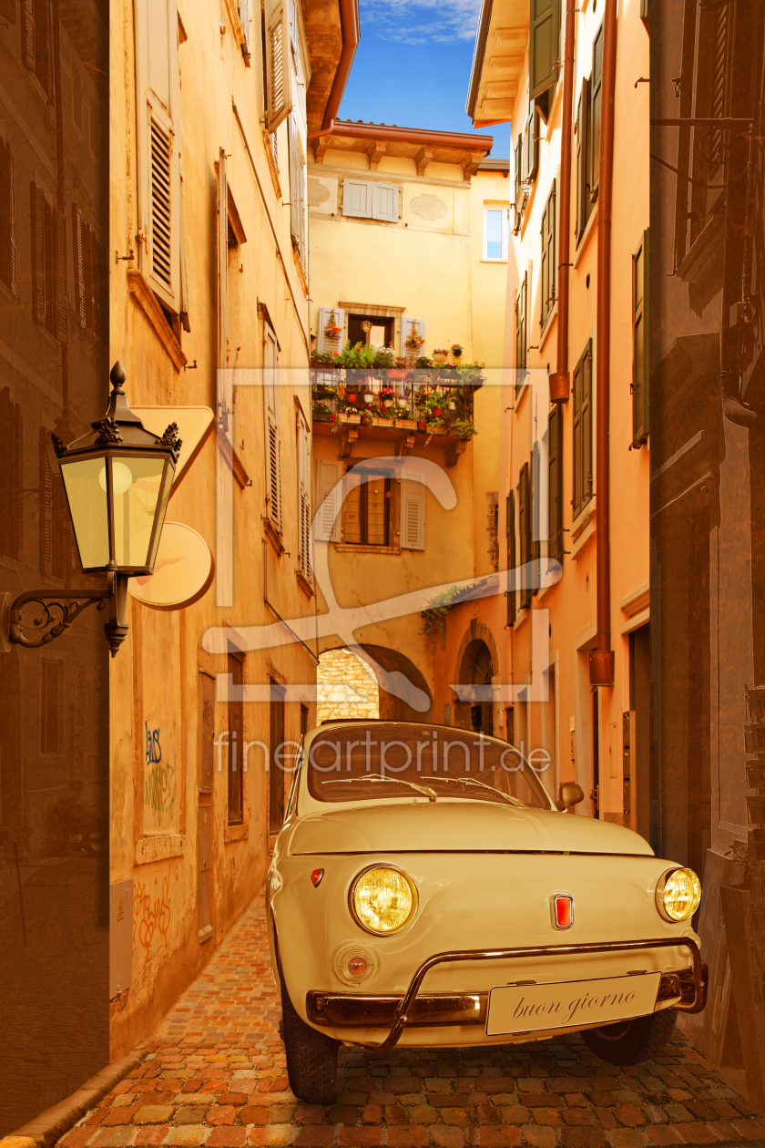 Bild-Nr.: 11115481 Altstadtgasse Malcesine erstellt von Mausopardia