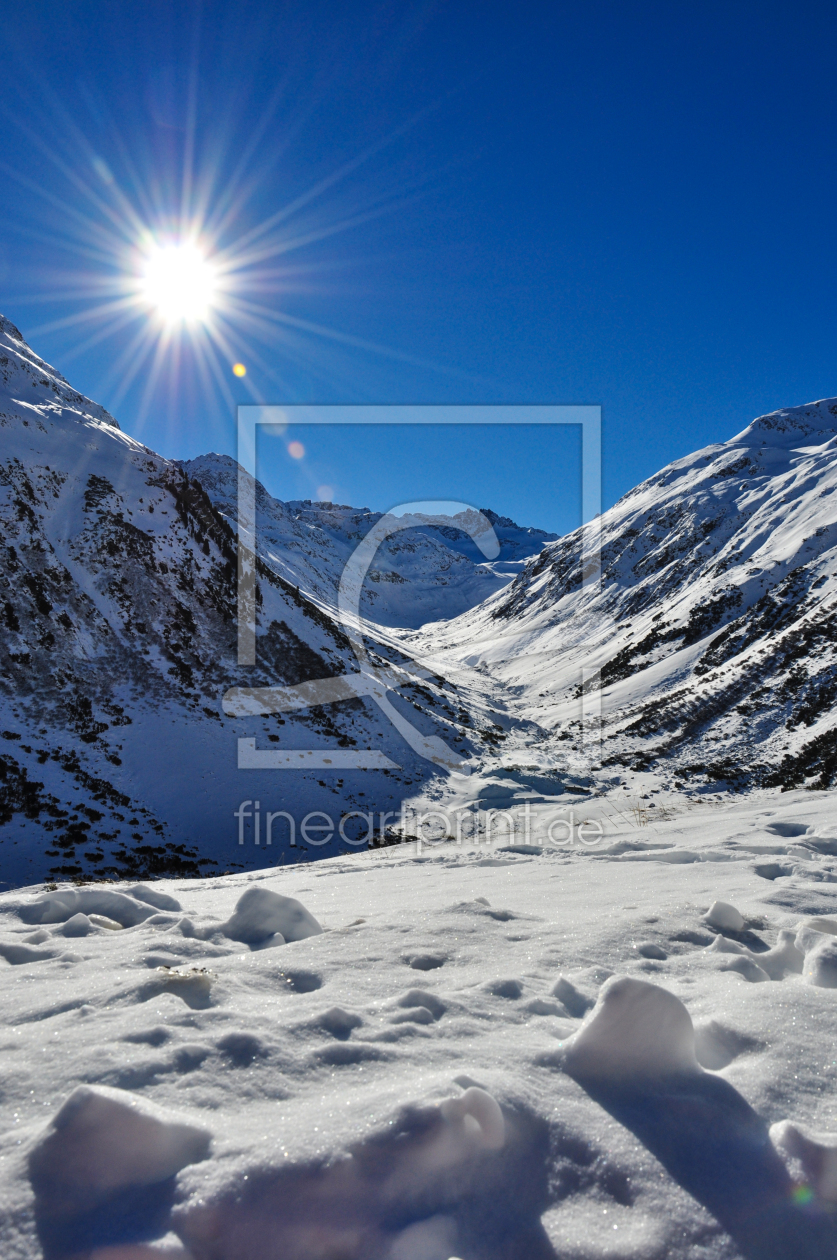 Bild-Nr.: 11116401 Winter am Flüeler Pass I erstellt von wompus