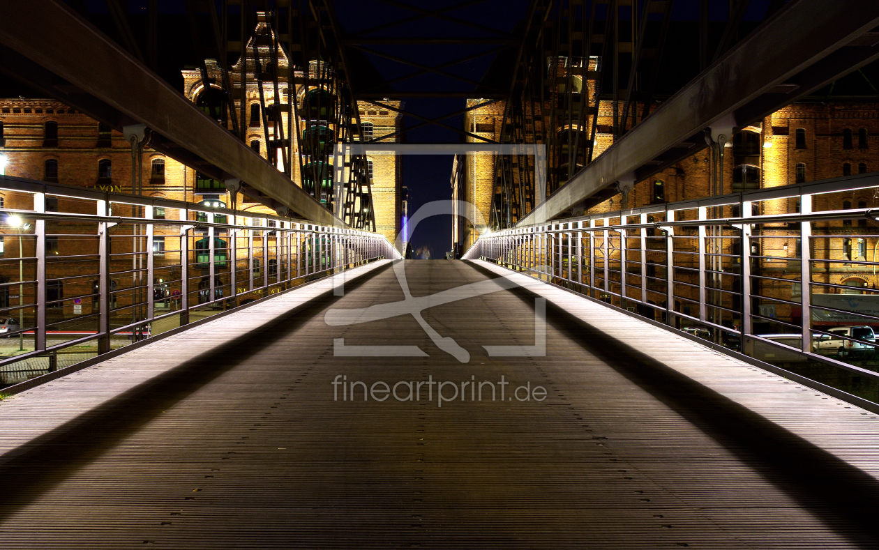 Bild-Nr.: 11117214 Brücke in Speicherstadt Hamburg erstellt von iwonag