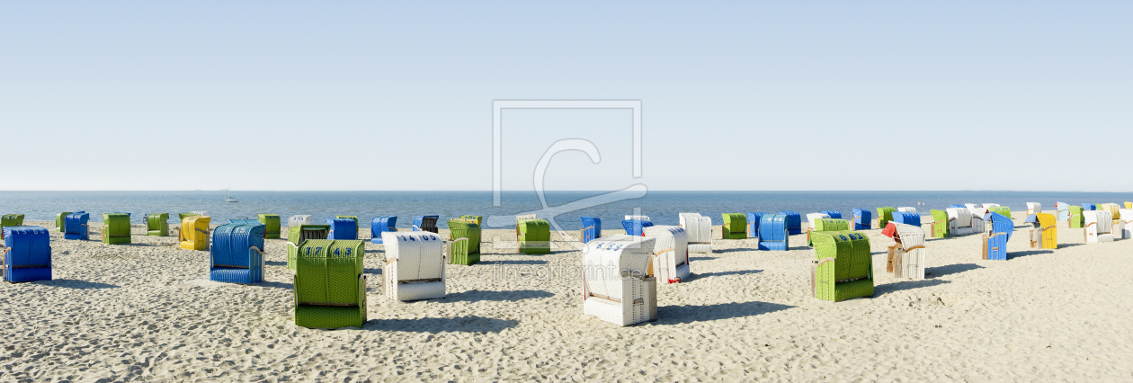 Bild-Nr.: 11122598 XXL Strandkorbpanorama erstellt von danielschoenen
