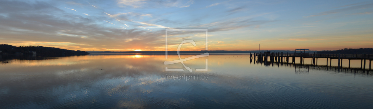 Bild-Nr.: 11132504 calm lake sunset 3 erstellt von michaelr