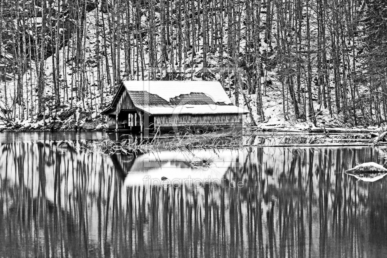 Bild-Nr.: 11133450 Toplitzsee im Winter erstellt von wompus