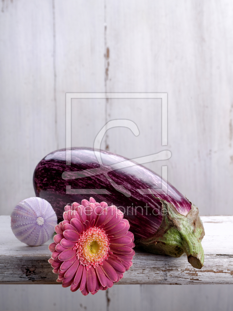 Bild-Nr.: 11135136 Stillleben mit Aubergine erstellt von Rolf Eschbach