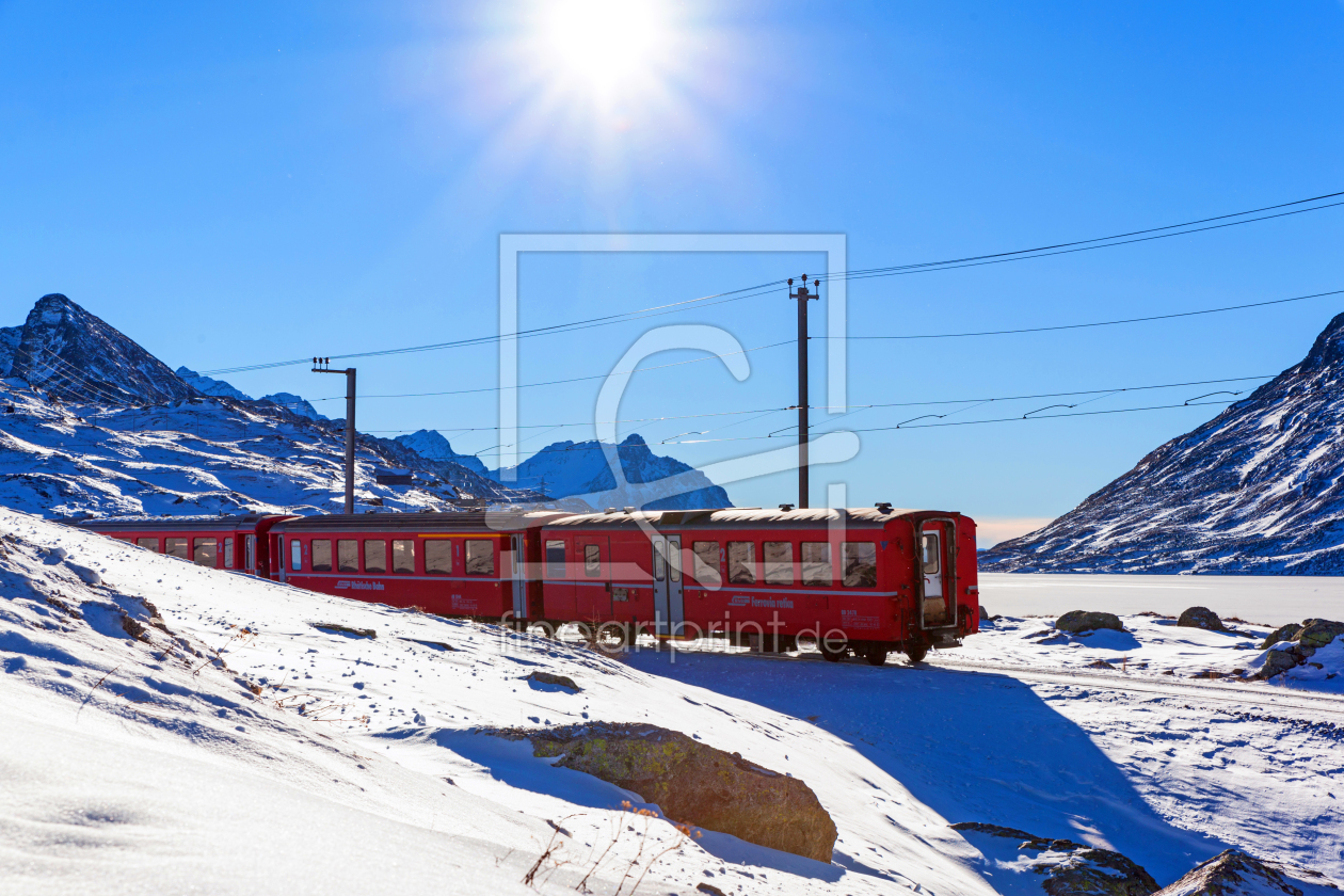 Bild-Nr.: 11136674 Winter am Bernina Pass III erstellt von wompus